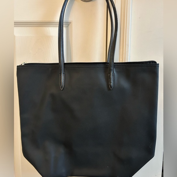 Black Lacoste tote, used in excellent condition - Picture 2 of 3
